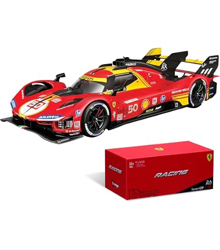 Bburago 1/43 Lamborghini SC63 LMDh Le Mans 24 Hour Endurance Race